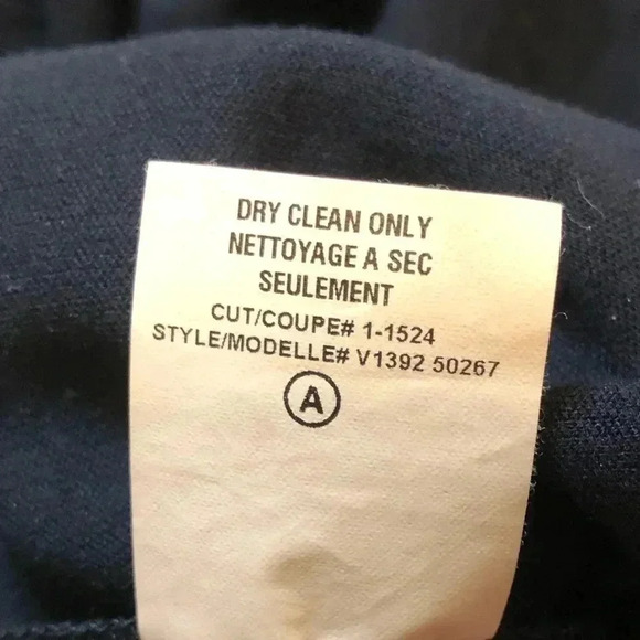 Vince Knit Sheath Midi Dress Crew Neck Stretch Sleeveless Navy Sz XS - Picture 8 of 11